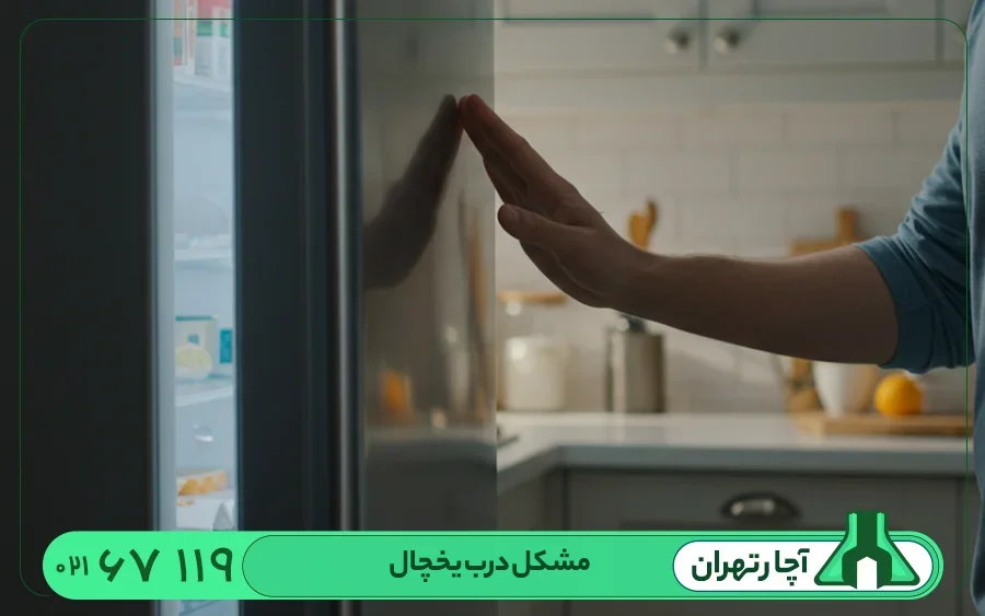 تعمیر درب یخچال بوش