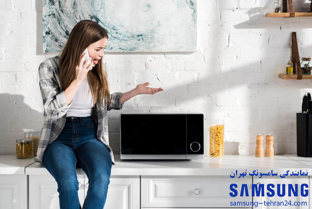 علت جرقه زدن مایکروفر سامسونگ
