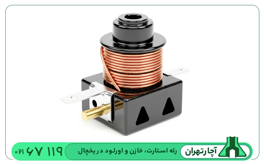 رله استارت، خازن و اورلود در یخچال