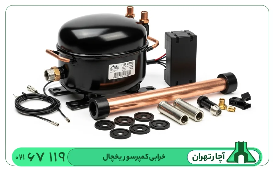 تعمیرات کمپرسور یخچال بوش
