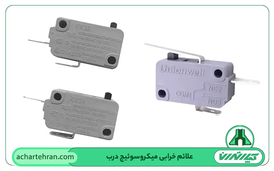 تعمیر و تعویض میکروسوئیچ درب ماشین لباسشویی بوش