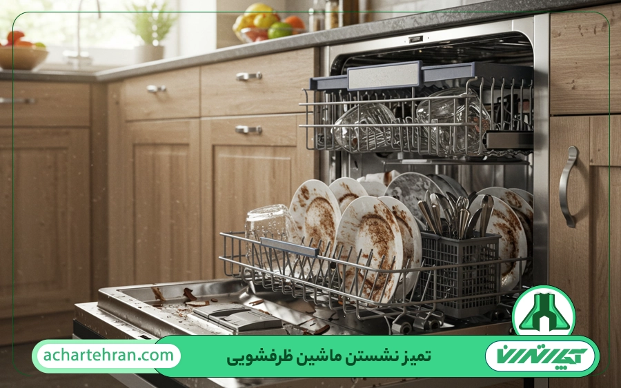 چینش ظروف در ماشین ظرفشویی بوش
