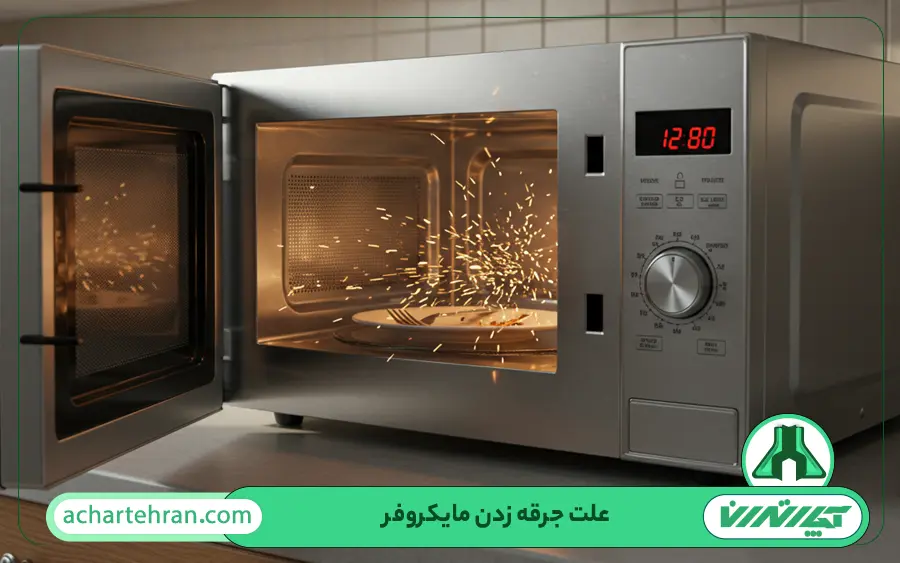 علت جرقه زدن مایکروفر بوش