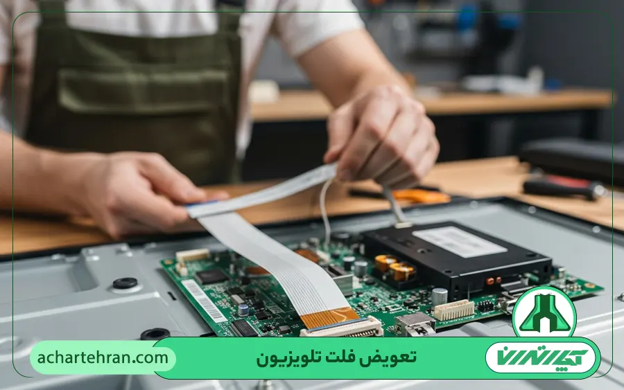 تعویض فلت تلویزیون